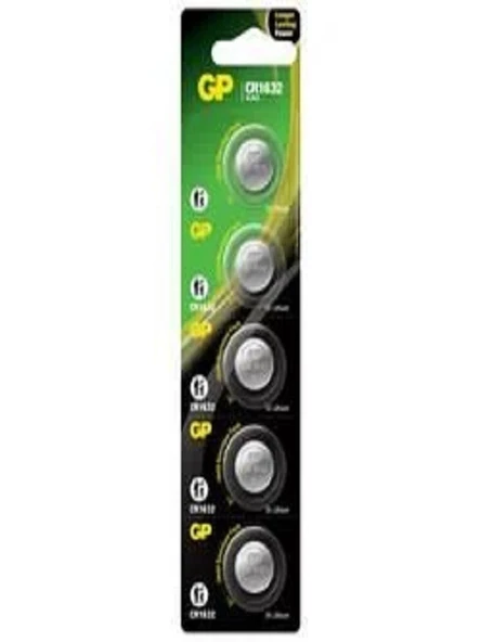 GP CR 1216 PİL 5 Lİ KART FİYATIDIR