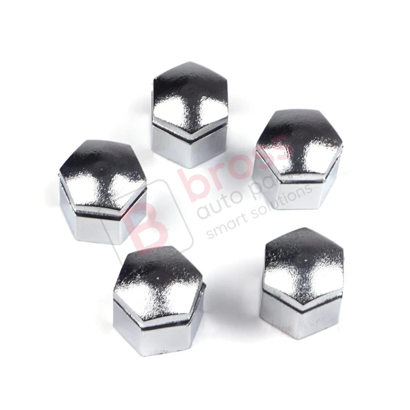 Opel İçin 5 Adet Gümüş Renk Plastik Bijon Kapağı 1008209, GM 90343694 22 30 mm* 17mm - Resim 2