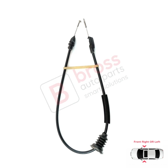 VW Transporter T5 Caravelle Multivan 7H 7J 2003-2016 7E08377085 İçin Ön Kapı İç Açma Teli - Resim 3