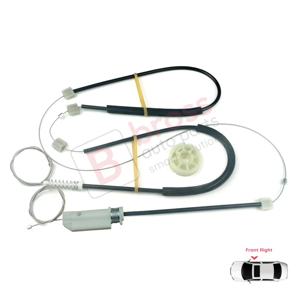 Audi TT Tipi 8J MK2 2006-2014 İçin Ön Sağ Kapı Elektrikli Cam İndirme Kaldırma Kriko Tamir Seti - Resim 2