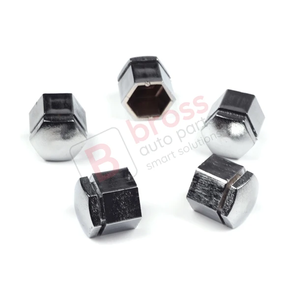 Opel İçin 5 Adet Gümüş Renk Plastik Bijon Kapağı 1008209, GM 90343694 22 30 mm* 17mm - Resim 5