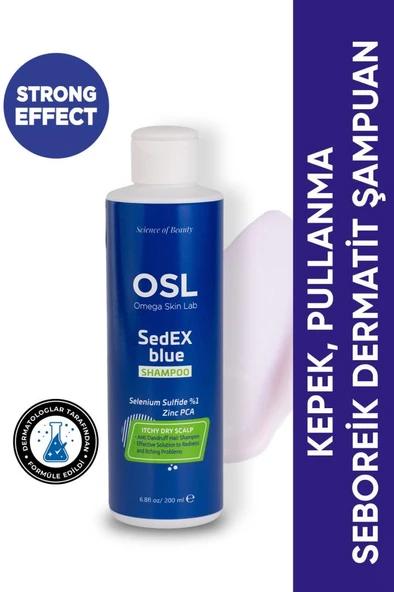 OMEGA SKIN LAB SedEX Blue Shampoo 200 ml
