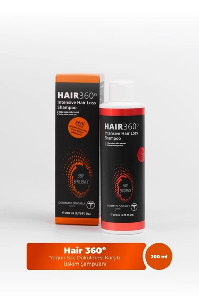 KRC DERMA Hair360 Intensive Hair Loss Shampoo 200 ml