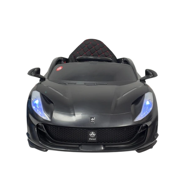 Favori Uzaktan Kumandalı 4X2 12 VOLT Siyah Gt Akülü Araba - 2