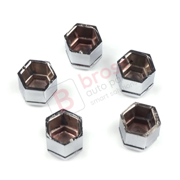 Opel İçin 5 Adet Gümüş Renk Plastik Bijon Kapağı 1008209, GM 90343694 22 30 mm* 17mm - Resim 3