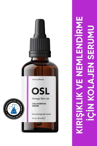 OMEGA SKIN LAB Collagen %5 - HA %1 Serum 30 ml