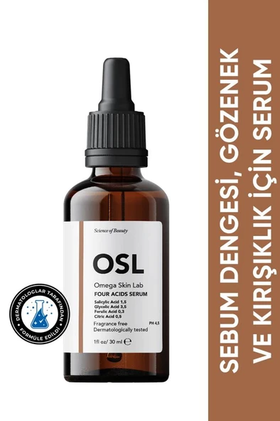 OMEGA SKIN LAB Four Acids Serum 30 ml