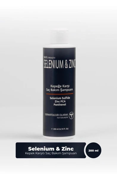 KRC DERMA Selenium Zinc Kepek Karşıtı Şampuan 200 ml