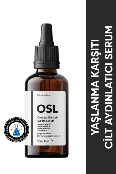 OMEGA SKIN LAB CeF-HA Serum 30 ml