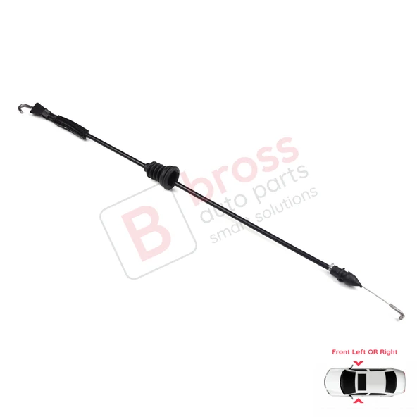 VW Bora Golf MK4 IV 1J 1997-2005 4/5 Kapı 1J4837085F İçin Ön Sağ veya Sol Kapı İç Açma Teli - Resim 3