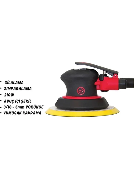 Chicago Pneumatic CP7255E Havalı Orbital Zımpara Makinesi -CP7255E Orbital Sanders - 2