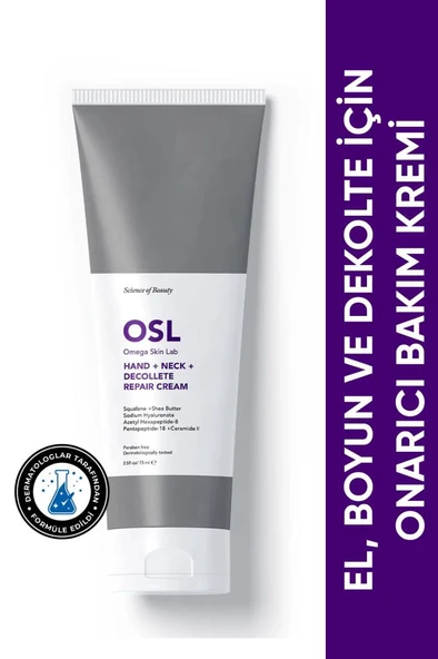 OMEGA SKIN LAB Hand Neck Decollete Repair Cream 75 ml