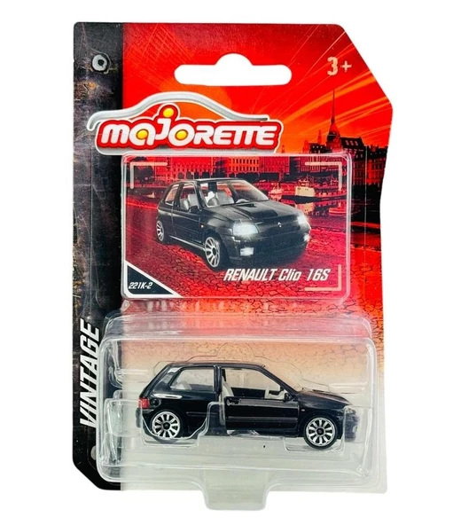 Majorette Vintage Serisi Araçlar Renault Clio 16S - 4