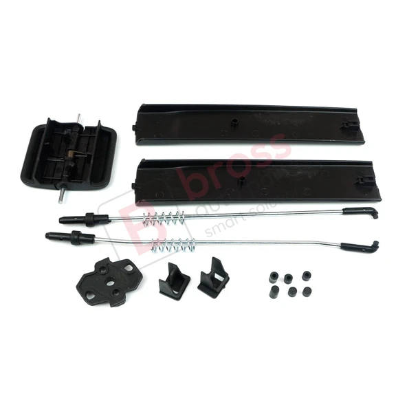 VW T6 İçin Yan Sürgülü Cam Tamir Seti 7H0847788A - Resim 4