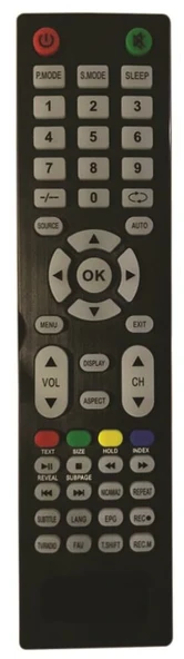 KUMANDA 1169  KK0195-AWOX LCD YERİNE 192
