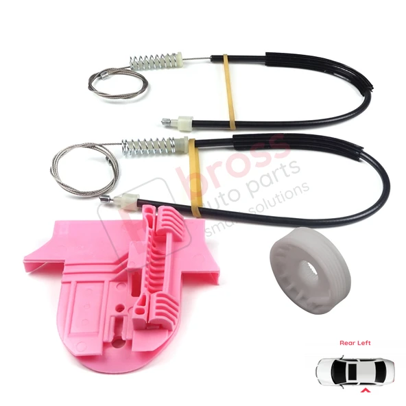 Ford Mondeo MK4 BA7 2007-2015 4/5 Kapı 7S71A27001 İçin Arka Sol Kapı Cam Kriko Tamir Seti - Resim 4