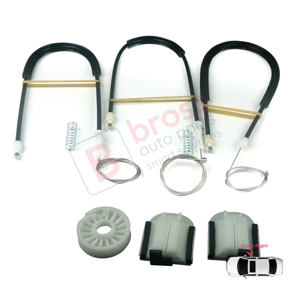 Ford Mondeo MK4 BA7 2007-2015 4/5 Kapı 7S71A23200 İçin Ön Sağ Kapı Cam Kriko Tamir Seti ürün görseli 1