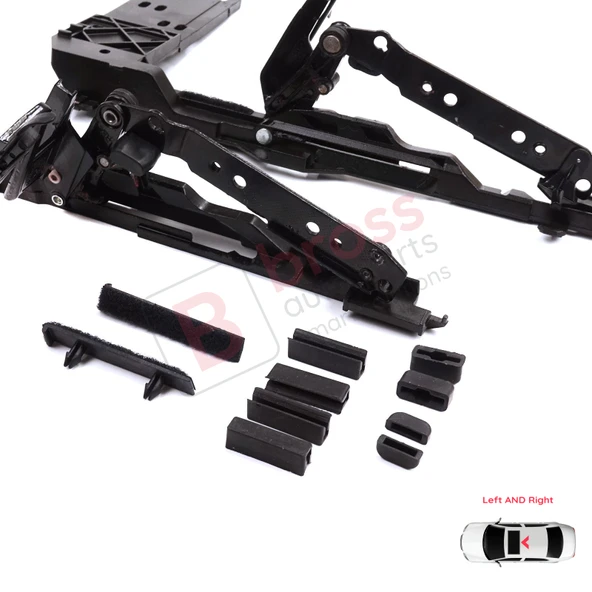 Mercedes W124 S124 C124 190 W201 1247800512 612 İçin Sunroof Kaldırma Ayak Tamir Seti Bağlantı Saçlı - Resim 5