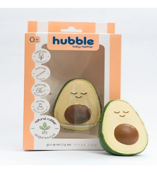 Hubble Baby Teether Diş Kaşıyıcı Avokado