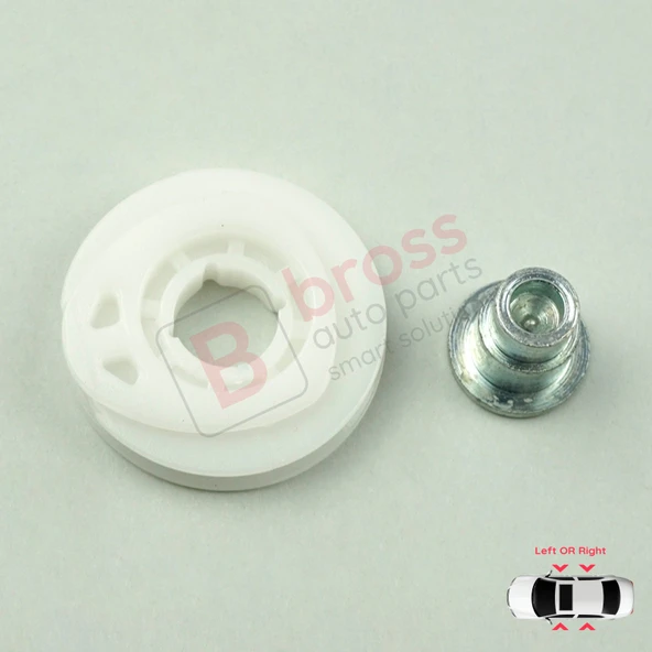 VW Golf MK4 5 6 1997-2014 Bora Jetta A4 A5 Vento R32 GTI İçin Cam Kriko Tamir Köşe Makarası