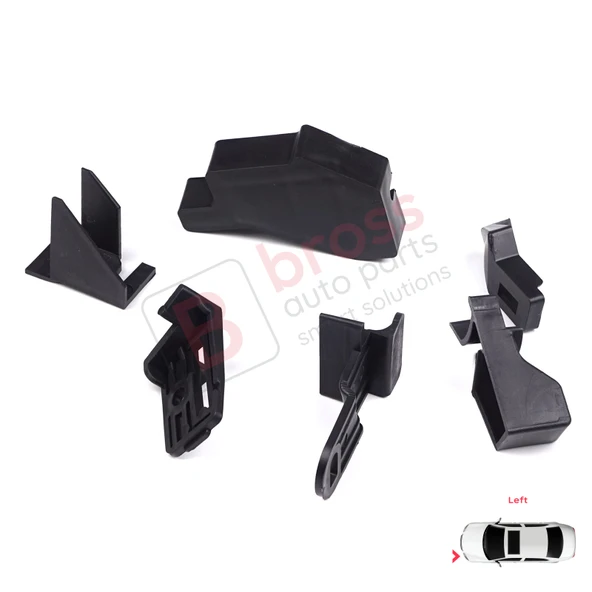 Nissan Qashqai MK2 J11 2013-2021 260604EH0A İçin Sol Ön Far Ayak Tamir Seti - Resim 2