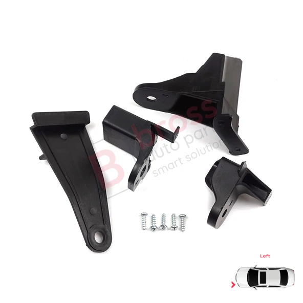 Renault Symbol MK3 2013-2017 Makyajsız Kasa 260607796R İçin Sol Ön Far Ayak Tamir Seti ürün görseli 1