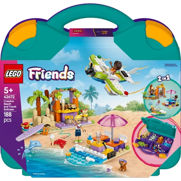 LEGO 42672 Friends Yaratıcı Plaj ve Seyahat Bavulu - 3