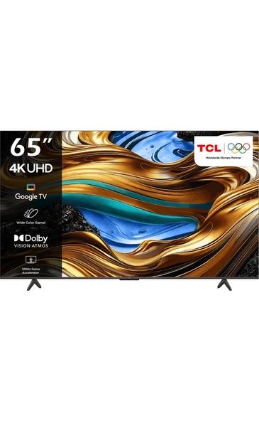 TCL 65P755 65'' 163 Ekran Uydu Alıcılı 4K Ultra HD Google Smart LED TV