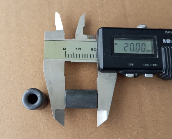 Ferrit nüve kömür ring Ferrit Boncuk çekirdek 12X 5X 20 (2 Adet) - 4