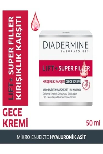 DİADERMİNE LİFT+SUPERFİLLER GECE KREMİ 50 ML