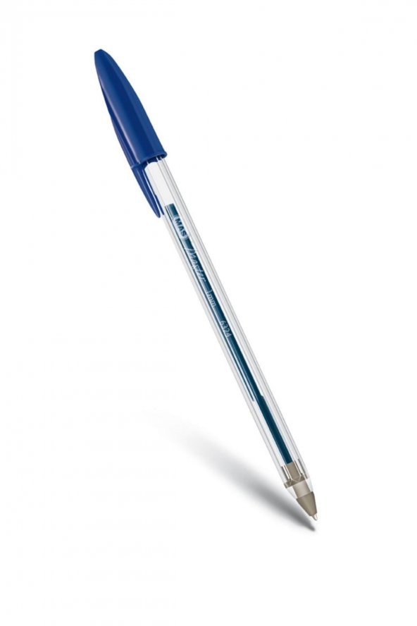 Mas Tükenmez Kalem Plastik Uç (1.0Mm) Mavi Kod:6324