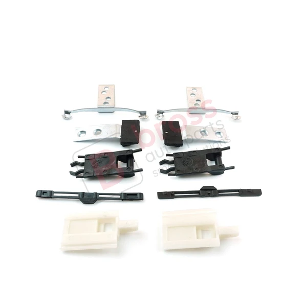 BMW 3 E46 1997-2003 Makyajsız Kasa için 10 Parça Sunroof Perde Kayar Kızak Çıta Bakalit Klips Seti - Resim 4