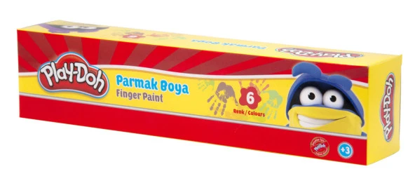 Play-Doh Parmak Boya 6 Renk 30ml PR018