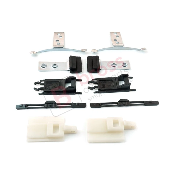 BMW 3 E46 1997-2003 Makyajsız Kasa için 10 Parça Sunroof Perde Kayar Kızak Çıta Bakalit Klips Seti - Resim 2