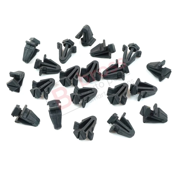 Nissan için 20 Adet Izgara Panjur Klipsi Siyah 01553 03831, 62318 01WOO ürün görseli 1