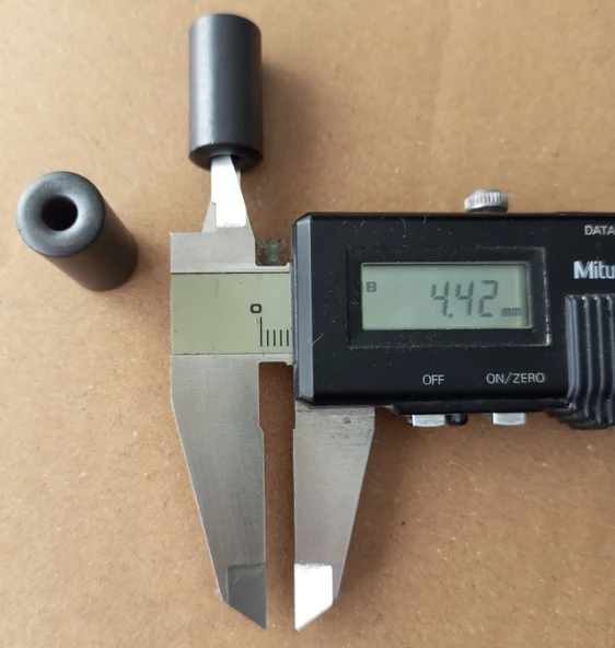 Ferrit nüve kömür ring Ferrit Boncuk çekirdek 12X 4X 23 (2 Adet ) - 3