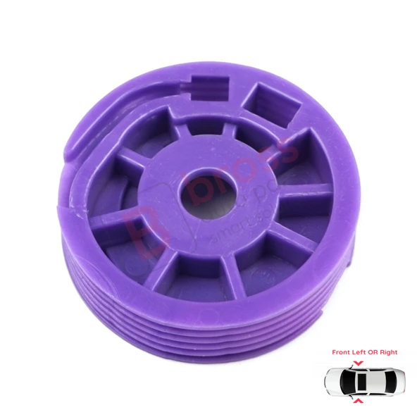 VW Golf 3 1991-1998 İçin Ön Sağ veya Sol Kapı Cam Kriko Makarası - Resim 2