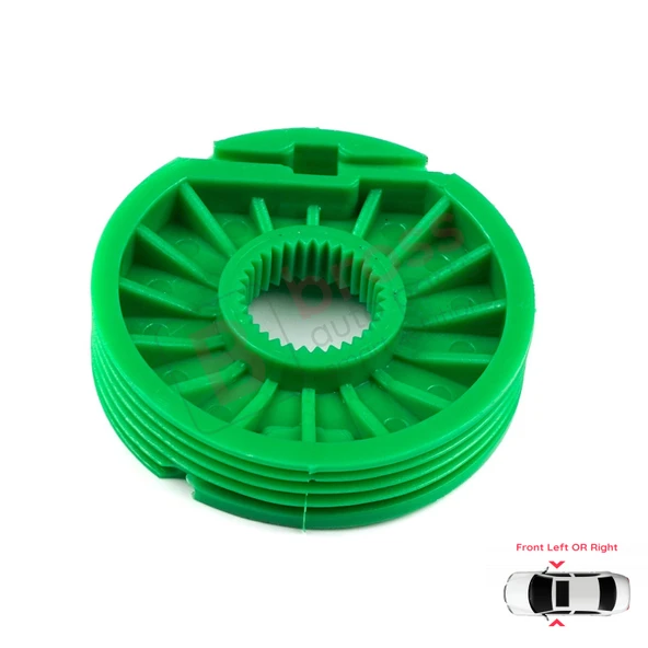 VW Transporter T4 Ibiza Cordoba 7D0959801 6K3837401B İçin Ön Sol veya Sağ Cam Kriko Makarası - Resim 3