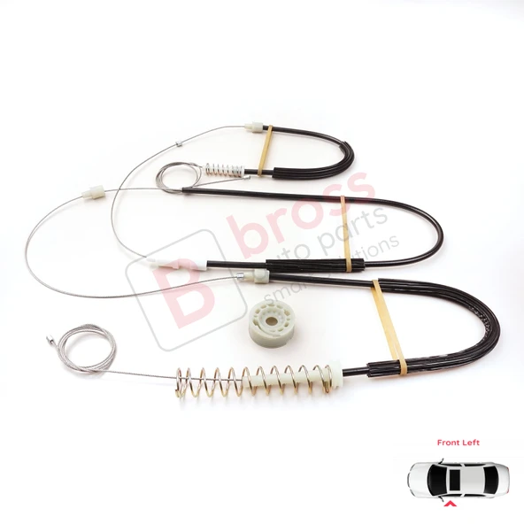 VW EOS 1F7 1F8 2006-2015 Coupe Convertible CC 1Q0837461 İçin Elektrikli Sol Cam Kriko Tamir Seti - Resim 4