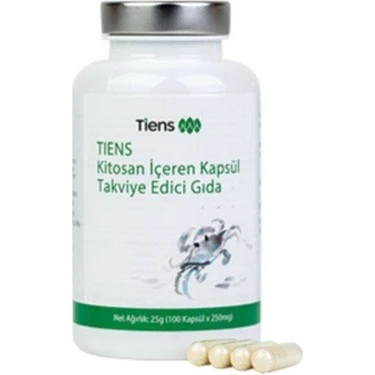 TİENS KİTOSAN IÇEREN KAPSÜL TAKVİYE EDİCİ GIDA