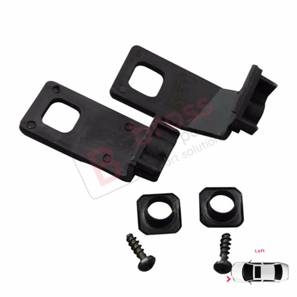 VW Golf MK4 A4 1J HB Sedan Estate 1997-2006 1J0998225 İçin Sol Ön Far Ayak Tamir Seti ürün görseli 1