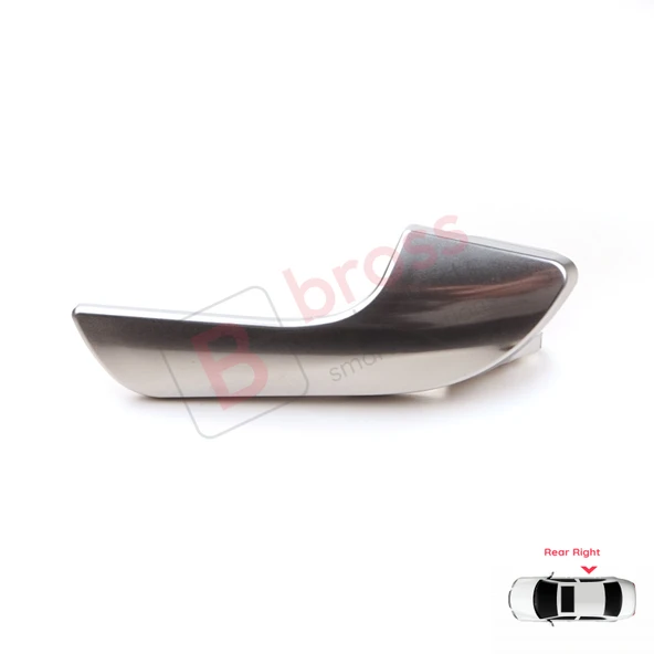 Alfa Romeo Giulietta 940 için İç Kapı Açma Kolu Arka Sağ 156092156 Mat - Resim 2