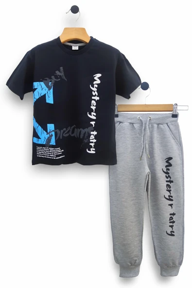 Erkek Çocuk Tişört & Eşofman Altı Takımı - Konforlu ve Şık Tasarım - 4