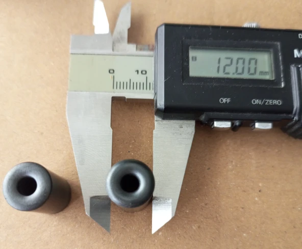 Ferrit nüve  kömür ring Ferrit Boncuk çekirdek 12X 4X 23 (2 Adet ) - 2