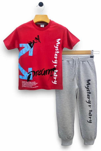 Erkek Çocuk Tişört & Eşofman Altı Takımı - Konforlu ve Şık Tasarım - 3