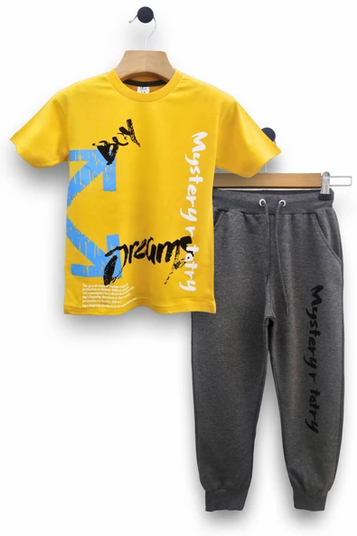 Erkek Çocuk Tişört & Eşofman Altı Takımı - Konforlu ve Şık Tasarım - 6