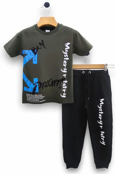 Erkek Çocuk Tişört & Eşofman Altı Takımı - Konforlu ve Şık Tasarım - 2