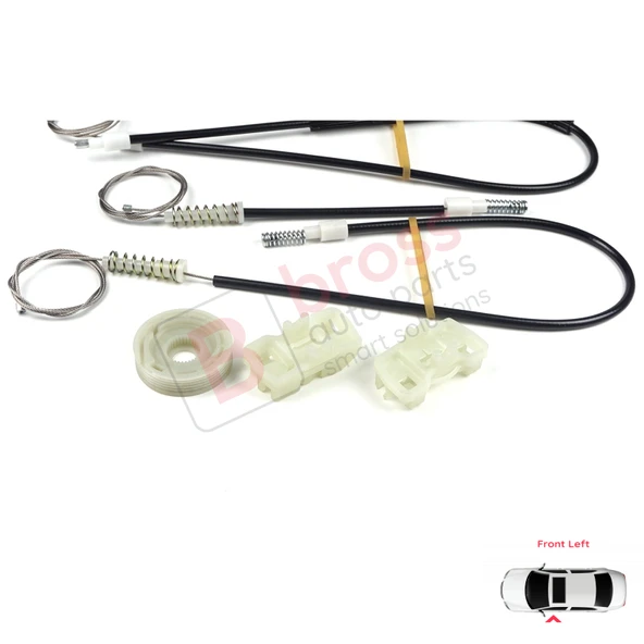 Land Rover Freelander MK1 L314 LN 1997-2006 3/5 Kapı LR006372 İçin Elektrikli Ön Sol Cam Kriko Seti - Resim 4