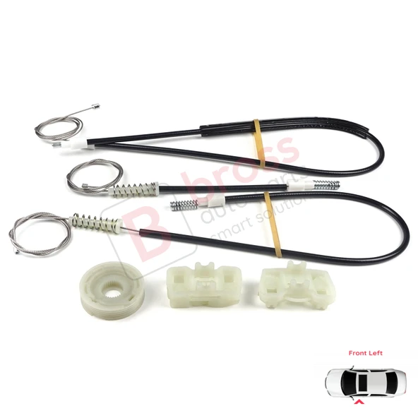 Land Rover Freelander MK1 L314 LN 1997-2006 3/5 Kapı LR006372 İçin Elektrikli Ön Sol Cam Kriko Seti ürün görseli 1