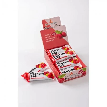 Fit Bites Raspberry Flavour Protein Bar 50 gr x12